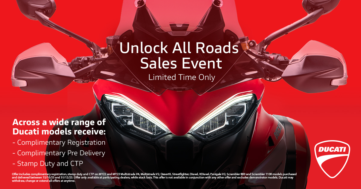 Unlock All Roads Sales Event.