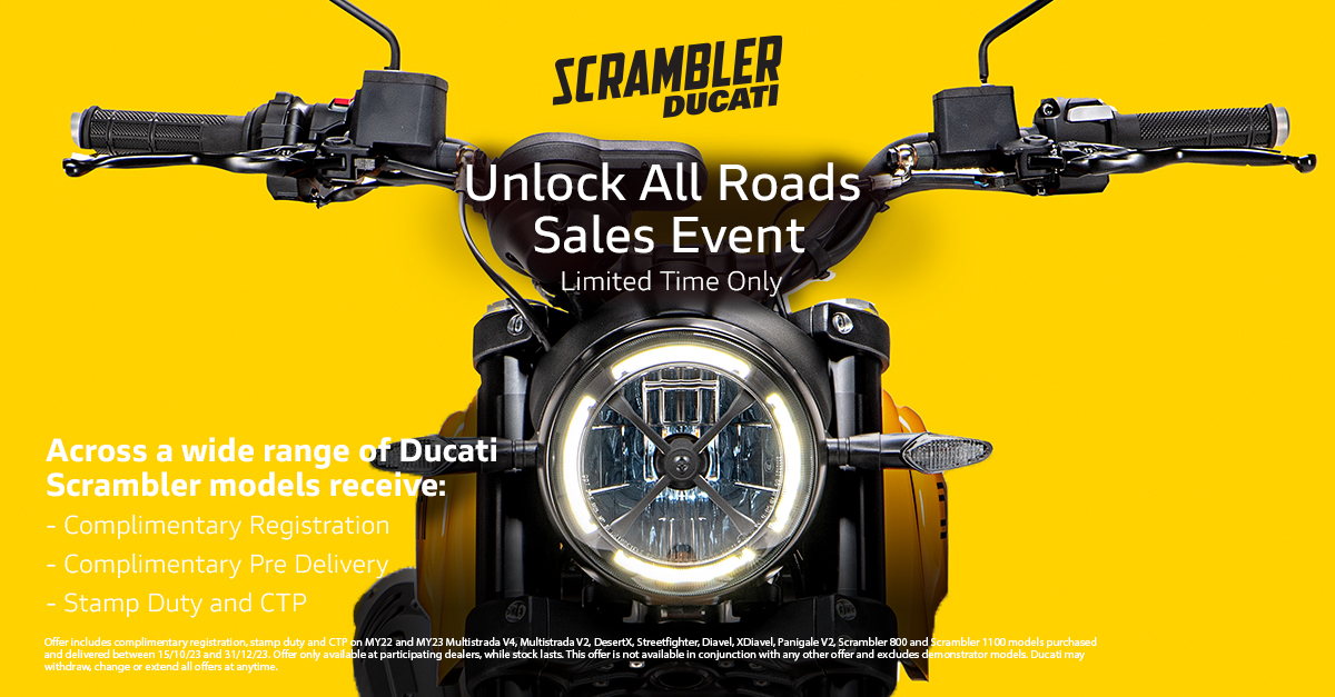 Unlock All Roads Sales Event.